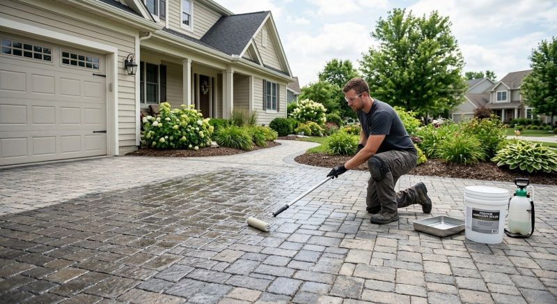 Courtyard Sealing in Renton, WA