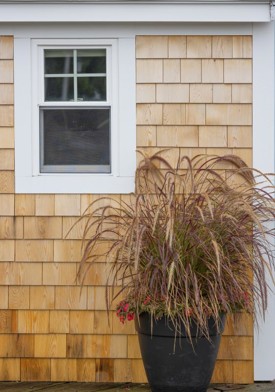 Cedar Siding Washing detail