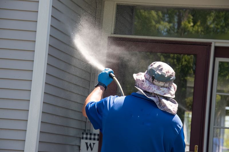 Cedar Siding Washing detail
